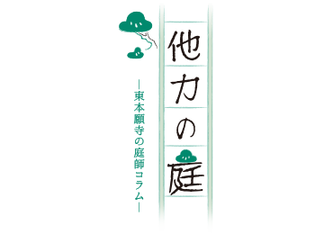 他力の庭―東本願寺の庭師コラム―