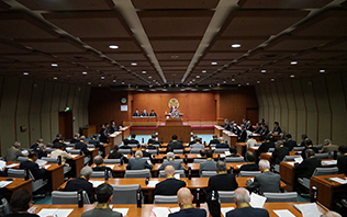 参議会の様子